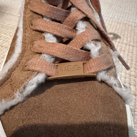 UGG Women’s Brown High-Top Nuray Sneakers - Picture 4 of 7